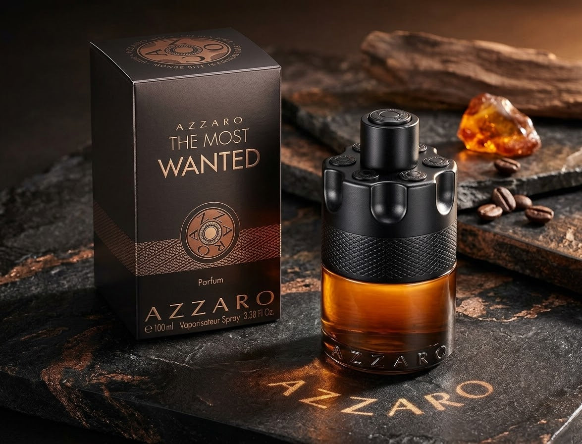 Azzaro The Most Wanted Parfum – Long-Lasting Fragrance for Men (3.38 oz / 100 ml