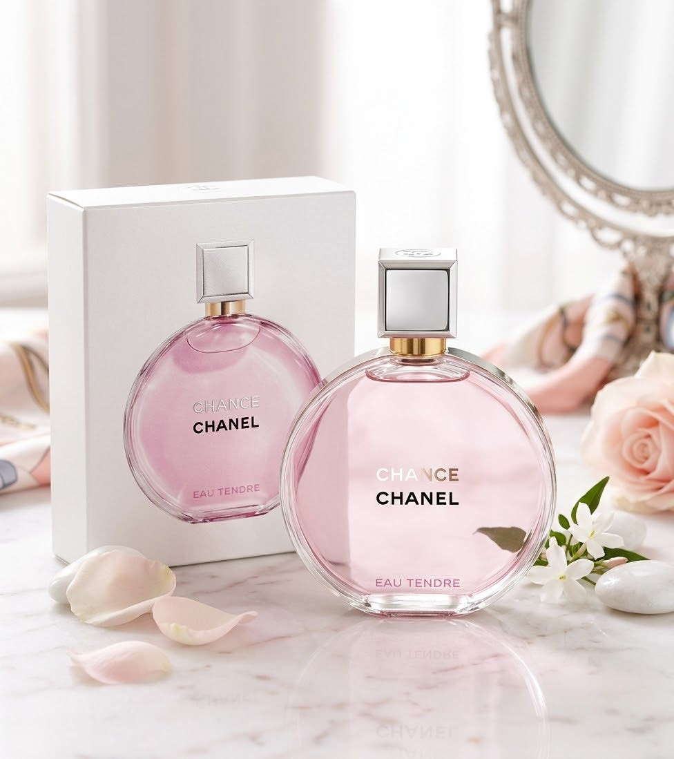 Chanel Chance Eau Tendre Eau De Parfum Spray (100 ml / 3.4 fl. oz.)